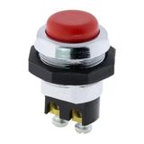 EstoreBox IC-180-1 Yaylı 22 mm Metal 2p Marş - Korna Butonu - 0 - Siyah - 1 Adet