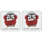EstoreBox Iki Adet Atkili Penguen Cep Sobasi,el Isitici,sicak Su Torbasi Pvc 10X9,5CM - Ada Çayı