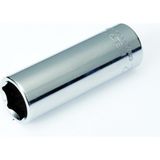 EstoreBox Izeltaş 1107064013 1/4" Altı Köşe Derin Lokma Anahtar, Krom, 13 mm