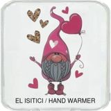EstoreBox Kalpli Noel Cücesi Cep Sobasi,el Isitici,sicak Su Torbasi Pvc 10X9,5CM - Ada Çayı