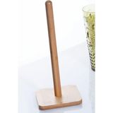 EstoreBox Kare Şekilli Bambu Kağıt Havluluk & Peçetelik Ahşap 22 x 12