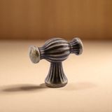 EstoreBox Kesir Eskitme Antik Sarı Metal Kulp Düğme Mobilya Çekmece Mutfak Dolabı Dolap Kapak Kulpları