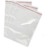 EstoreBox Kilitli Şeffaf Poşet Ürün Kuruyemiş Kına Buzdolabı Dondurucu Gıda Ambalaj Naylonu (100, 10X12 Cm)