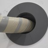 EstoreBox Klima Borusu Dekoratif Kapak, Plastik, Boru Deliği Kapatma Aparatı Koyu Gri