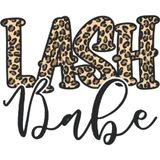 EstoreBox Lash Babe Lash Artist Lash Leopard Lash Babe: Dot Grid Notebook/journal (6” x 9”) Lash Babe Le - Standart