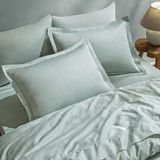 EstoreBox Linens Mix&match Pamuk Saten King Size Çarşaf Yeşil - 001-Renkli