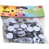 EstoreBox Lino Oynar Göz Siyah 50 Adet 15MM RBZ-016 - Standart