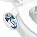 EstoreBox Luxe Bidet Neo 320 Klozet Üstü Bide Başlığı, Çift Memeli, Sıcak Su,