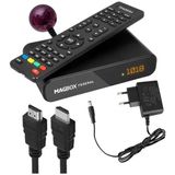 EstoreBox Magbox Federal Tkgs'li Hd Uydu Alıcısı Scart + Hdmı Çıkışlı - Abanoz