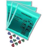 EstoreBox Maxword Gt-Electric-3x Kaliteli Elektro Gitar Teli 3 Takım Set (10 Pena Hediye)