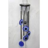 EstoreBox Metal Rüzgar Çanı Model 1 - 0 - 19 lt - 00-Siyah - Beyaz