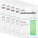 EstoreBox Missha Hassas Kuru Ciltler Için Madecassoside Içerikli Yaprak Maske Mascure Rescue Solution Shee