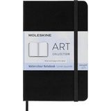 EstoreBox Moleskine Yaratıcı Not Defteri, Sulu Boya Not Defteri, Cep, A6, 200 G Sulu Boya Kağıdı, Sert Kapak,