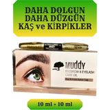 EstoreBox Muddy Eyebrow Eyelash Care Oil Kaş Kirpik Bakim Yaği 10 Ml+10 ml