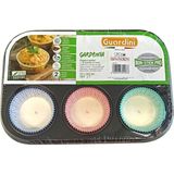 EstoreBox Muffin Altı Set 30-Için Guardini 89907 Kek Kalıbı Cupcake Durumlarda. - Altın