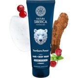 EstoreBox Natura Siberica Saç, Vücut Sakal Için Şampuan + Duş Jeli