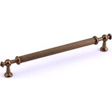 EstoreBox Nesil Çizgili 288 mm Bronz Metal Mobilya Kolu Mutfak Dolabı Çekmece Kapak Kulpu Kulp Tasarımı