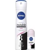 EstoreBox Nivea B&w Clear Kadın Sprey 150 ml + B&w Clear Kadın Mini Rollon 25 ml 2 Paket (2 x 175 Ml)