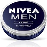 EstoreBox Nivea Men Erkek Nemlendirici Bakım Kremi 30 Ml, El, Yüz Vücut Nemlendirici Krem, Hızlı Emilir, Y