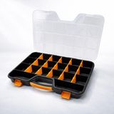 EstoreBox Organizer Vida Dübel Takım Çantası 20 Bölmeli Plastik Saklama Kutusu Çok Amaçlı Düzenleyici
