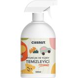 EstoreBox Oyuncak Temizleyici Sprey 500 ml – Oyuncak, Mama Sandalyesi Yüzeyler Için Parfümsüz Hijyen Sprey