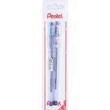 EstoreBox Pentel 0.7 mm Bazlı Roller Kalem Siyah-Mavi