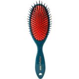 EstoreBox Phillips Brush Çiçek Tasarımlı 5000 Tam Boy Yastık Saç Fırçası, Teal Renk, Kadınlar Için Naylon Kıl