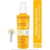 EstoreBox Photoderm Spray Invisible SPF50+ Tüm Ciltler Için Sprey Formda Yüksek Korumalı Güneş Kremi