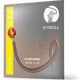 EstoreBox Pitbull Silver Seri Elektro Gitar Teli 09-42 Light Seg 09-42 Sl