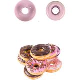 EstoreBox Pratik Donut Kek Kalıbı Hamur Şekillendirici Kalıp Aparat - Altın