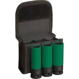 EstoreBox Pro 1/2" 17-19-21 mm Ekstra Uzun Havalı Lokma Takımı 3 Prç 2608003033