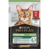 EstoreBox Pro Plan Sterilised Pouch Sığır Etli Kısır Yaş Maması, 85GR Tekli - 85 gr