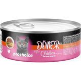 EstoreBox Prochoice Döner Chicken, Sos Içinde Tavuk Etli Tam & Dengeli Yavru 70 gr x 12 Adet