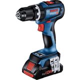 EstoreBox Professional Gsb 18V-90 C Akülü Darbeli Delme Vidalama Makinesi (18 Volt, 2 x 5,0 Ah Akü, Şar