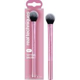 EstoreBox Real Techniques Makyaj Ayar Fırçası, Pudra, Gevşek Pudra Preslenmiş Pudra, Yüz Makyaj Fırçası, 4