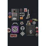 EstoreBox Rock Metal Sticker Paketi/bullet Journal Defter Çıkartma Ajanda Etiket 2