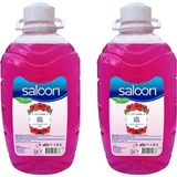 EstoreBox Saloon 2 Lt Sıvı Sabun Gül 2 Li Paket