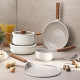 EstoreBox Schafer Ceramoni Seramik Krep Tava 26 Cm-Krem