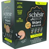 EstoreBox Schesir After Dark Tavuk&bıldırcın Yumurtası&sığır&ördek Et Suyunda Mus Yetişkin Pouch Çeşit P
