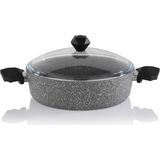 EstoreBox Schäfer Cory Y.y.basık Tencere -28CM -Gri