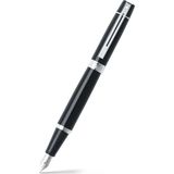 EstoreBox Sheaffer 9312-0 Sheaffer 300 Dolma Kalem, Medium Uç Parlak Siyah Lake Kaplama Kapak