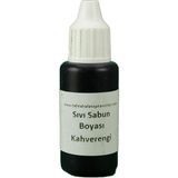 EstoreBox Sıvı Sabun Boyası Sıvı 10 gr Kahverengi