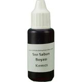 EstoreBox Sıvı Sabun Boyası Sıvı 10 gr Kırmızı