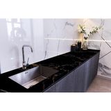EstoreBox Stickerart Tezgah Üstü Fayans Kaplama Folyosu Mutfak Tezgahı Kaplama Black Marble 70 cm x 2 Metre