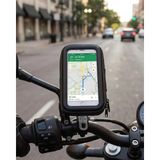 EstoreBox Su Geçirmez Motosiklet Bisiklet Telefon Tutucu 360 Derece Döner Gidon Telefon Standı - 0 - 21 lt