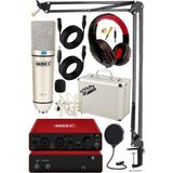 EstoreBox Superior Pack-3 Stüdyo Kayıt Ekipmanları GLX-800 Ses Kartı Cx1 Stüdyo Mikrofon