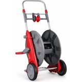 EstoreBox Taşınabilir Tekerlekli Hortum Sarma Arabası Toplama Makarası 1/2" 3/4" Hortumlar Için Aparat