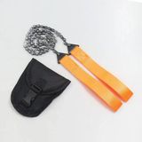EstoreBox Taşınabilir Zincirli Kamp Testeresi 103 cm Yüksek Kalite Kamp & Kesim Aracı + Taşıma Kılıfı