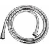 EstoreBox Tema Duş Spirali Örgülü, 150CM - 190CM Kenetli Banyo Duş Hortumu 54000, Krom Renk