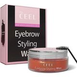 EstoreBox The Ceel Şeffaf Kaş Şekillendirici Sabitleyici Wax 50 Ml, E Vitamini Hint Yağı Özlü Dolgunlaş - Standart